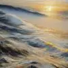 Sample decorative paintings by famous Suzhou embroidery artists