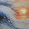 Sample decorative paintings by famous Suzhou embroidery artists